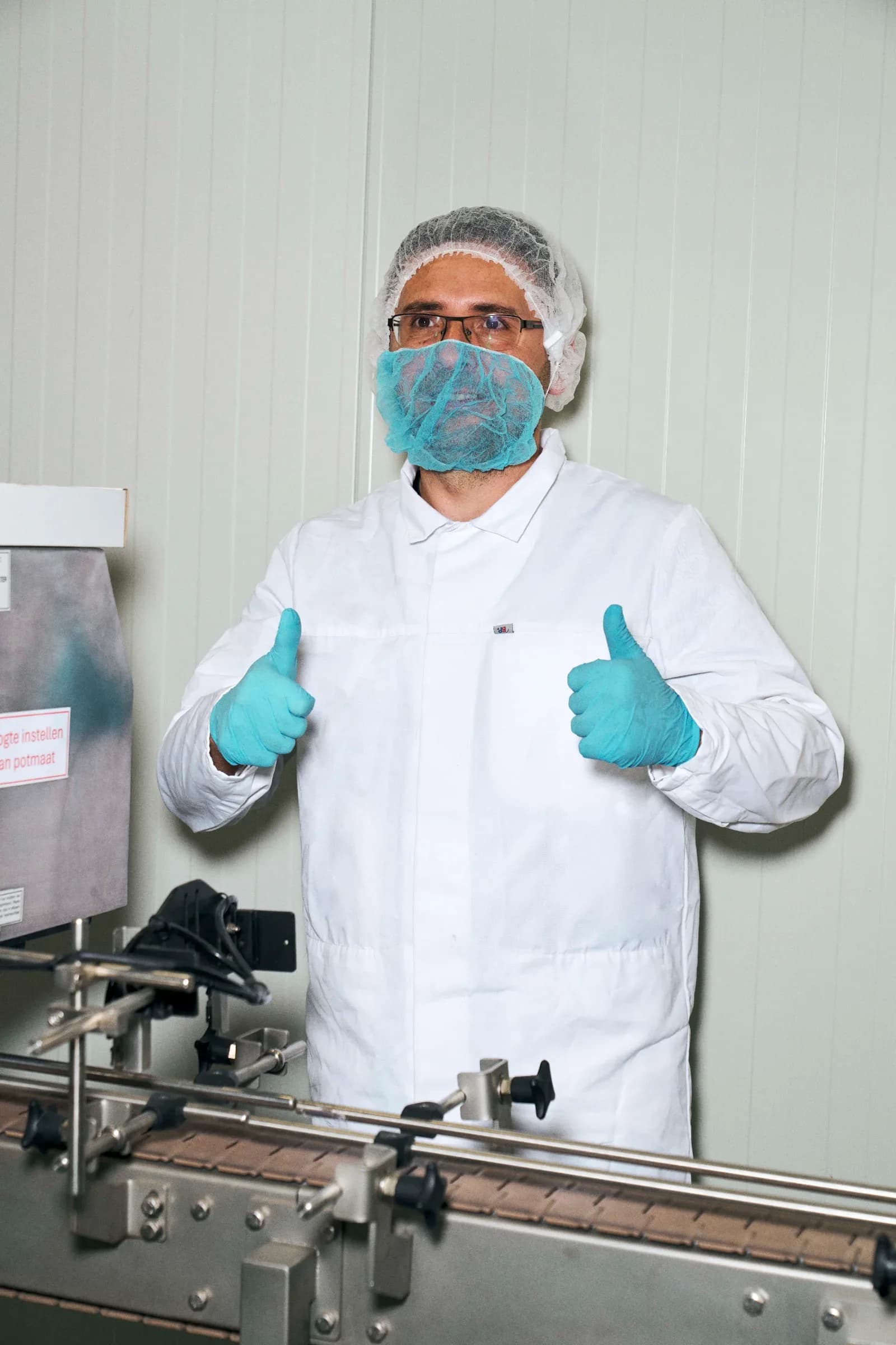 Production line in Rijnsburg